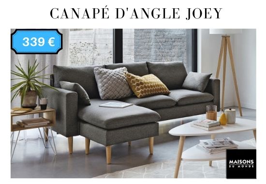 Test et avis du canapé Joey Maison du Monde