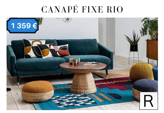 Test et avis détaillé du canapé Rio