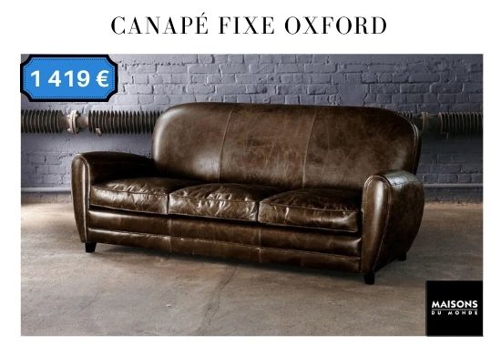 Test et avis du canapé Oxford