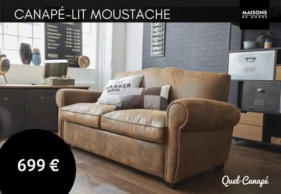 Test et avis du canapé Moustache Maison du Monde