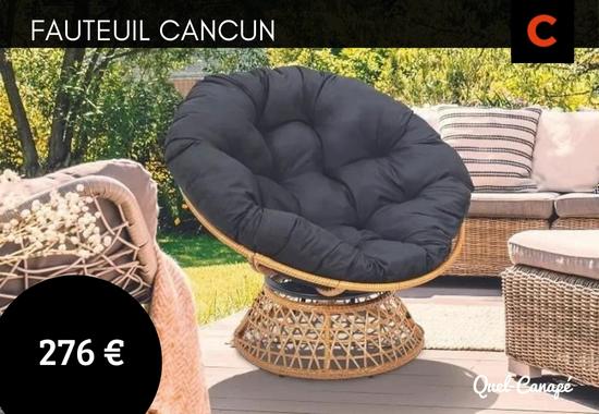 Test et avis du fauteuil Cancun