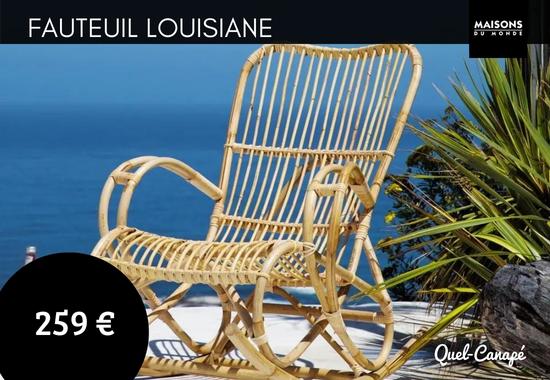 Test et avis du rocking chair louisiane