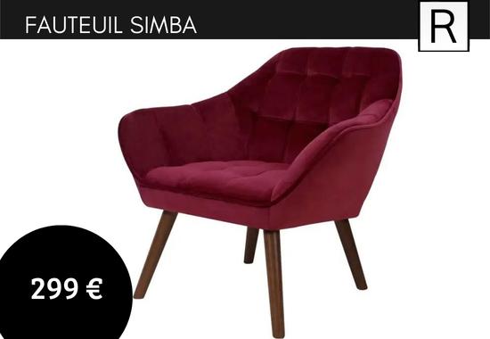 Test et avis du fauteuil Simba