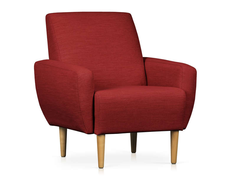 Fauteuil Dakota - Rouge