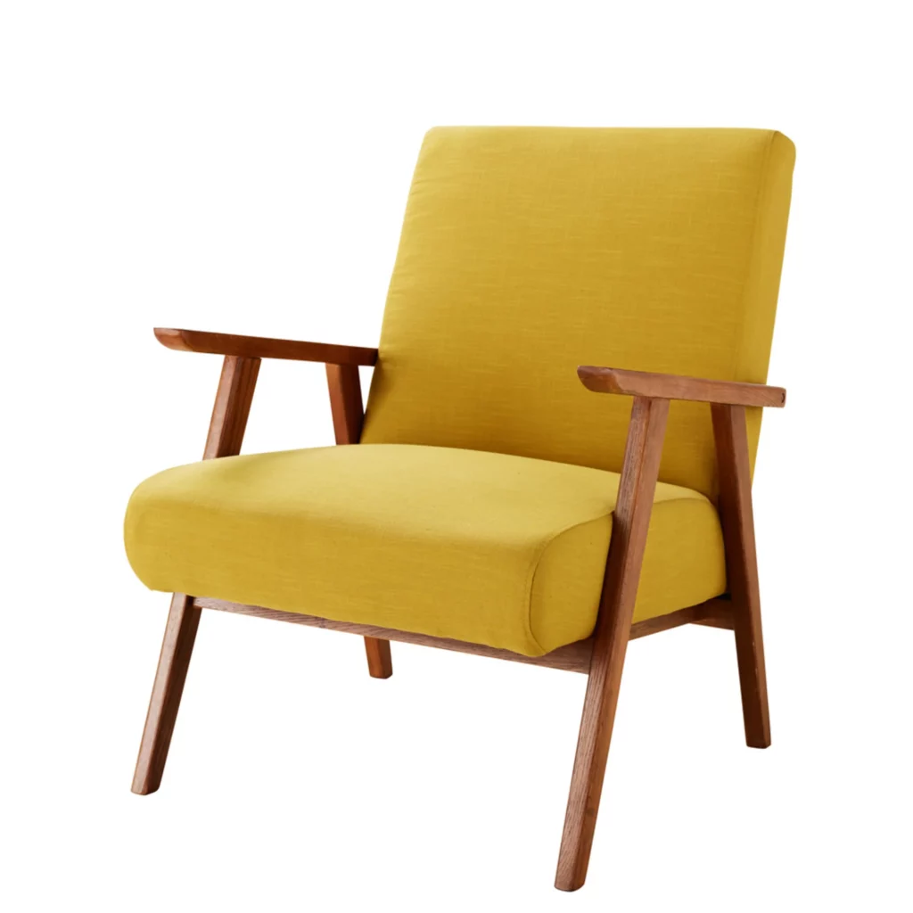 Fauteuil Hermann - Jaune