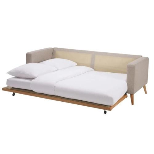 Canapé Brooke 3 Places - Convertible Beige