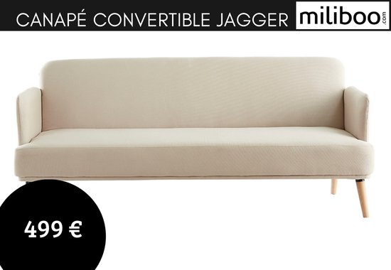 Test et avis du canapé Jagger Miliboo