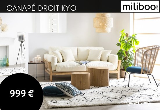 Test et avis du canapé Kyo Miliboo