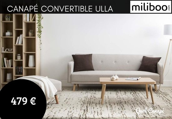 Test et avis du canapé ulla miliboo