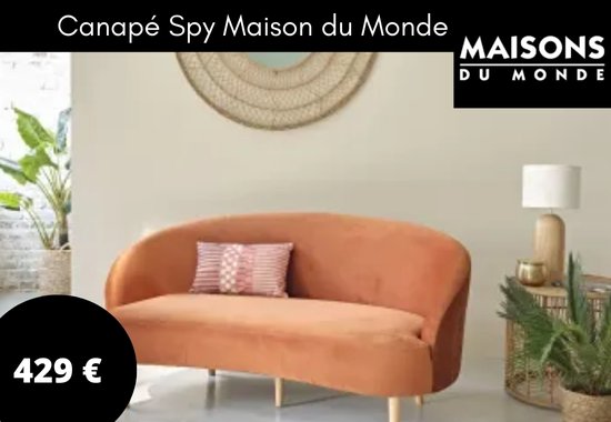 Canapé Spy Maison du Monde