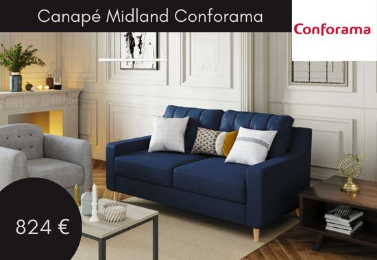 Test et avis du canapé Midland Conforama