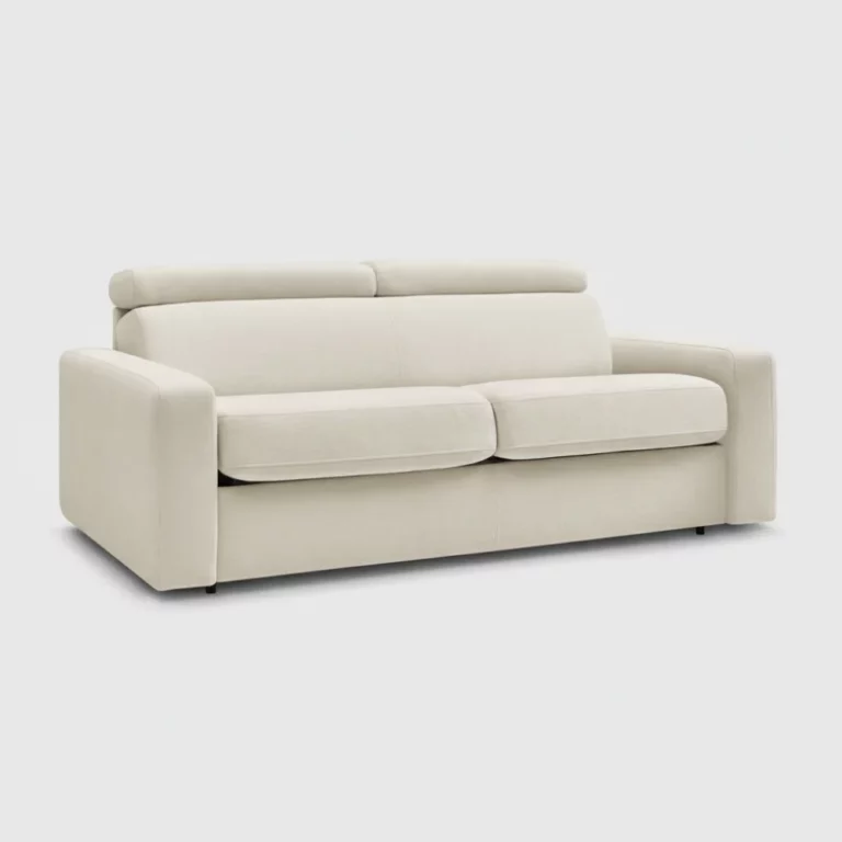 Canapé Monaco Bobochic : Test et avis du canapé droit convertible en tissu 2 places