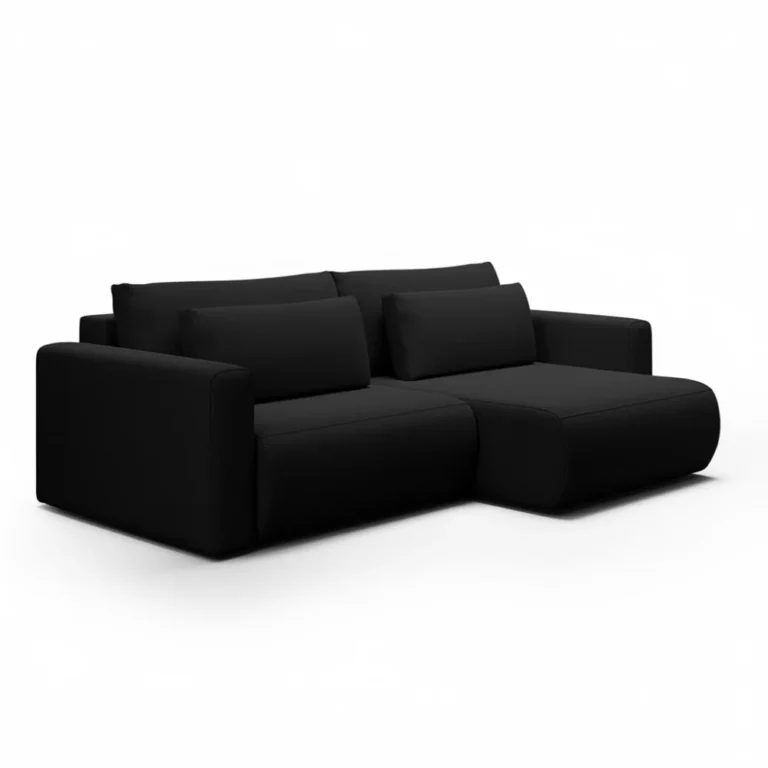Test & Avis du Canapé Evy Maison Du Monde | Que vaut ce Canapé U 4 places convertible noir ? Par Quel-canape | 2024
