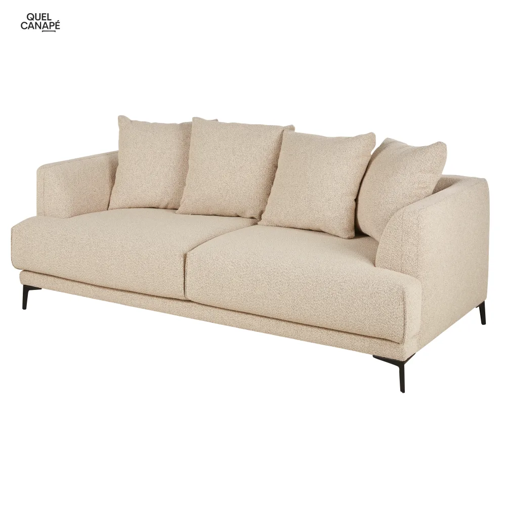 Canapé Romy 3 places bouclettes