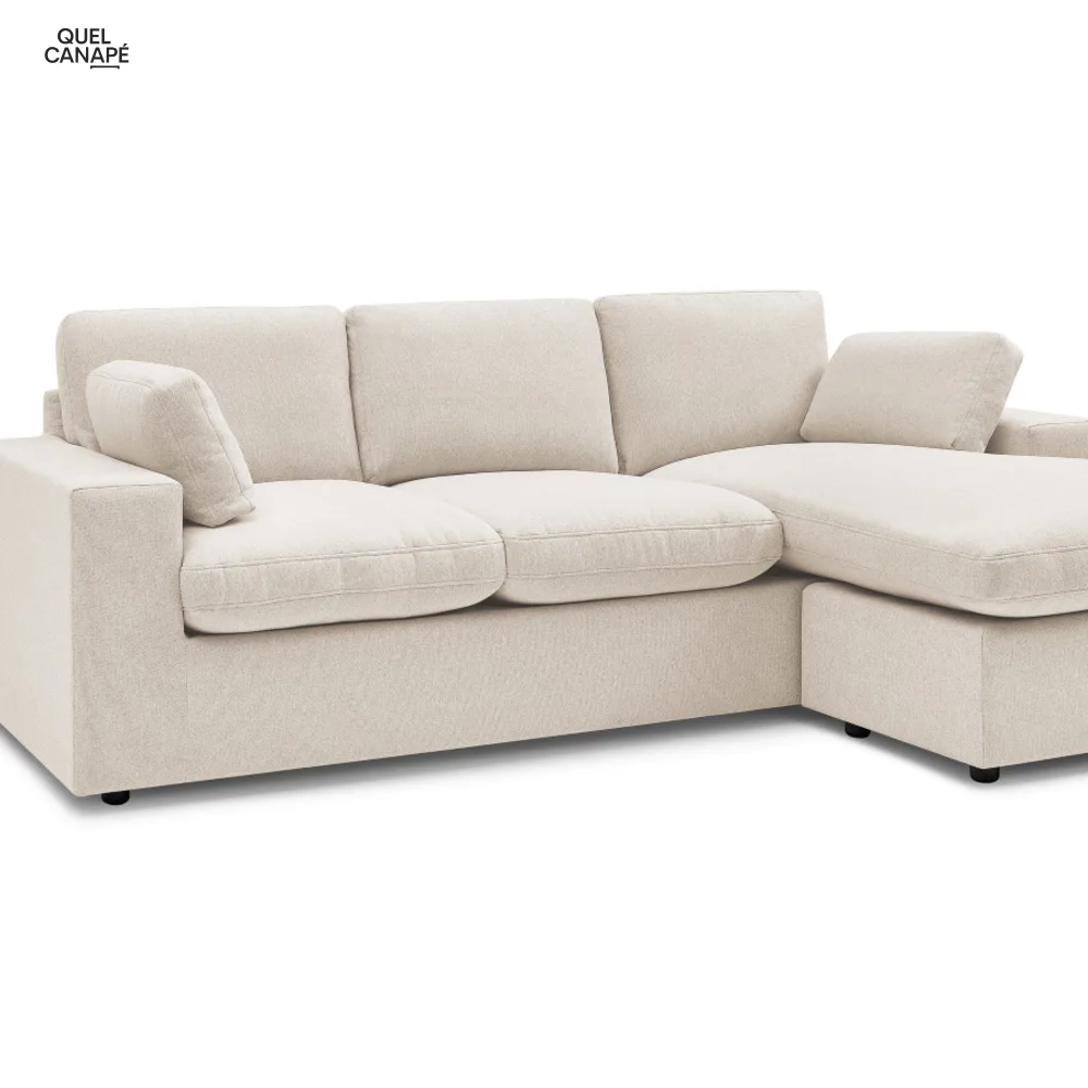 Canapé d'angle réversible compact BELAIR