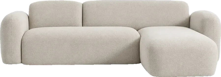 Canapé Danilo La Redoute, vue en 3D à taille réelle