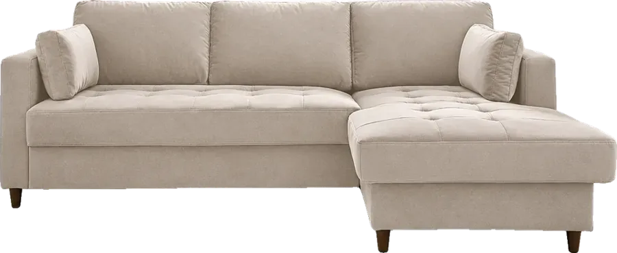 Canapé Anna Best Mobilier, vue en 3D à taille réelle