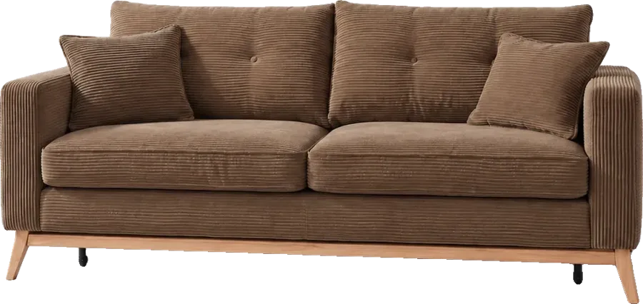 Canapé Brooke Maisons du Monde, vue en 3D à taille réelle