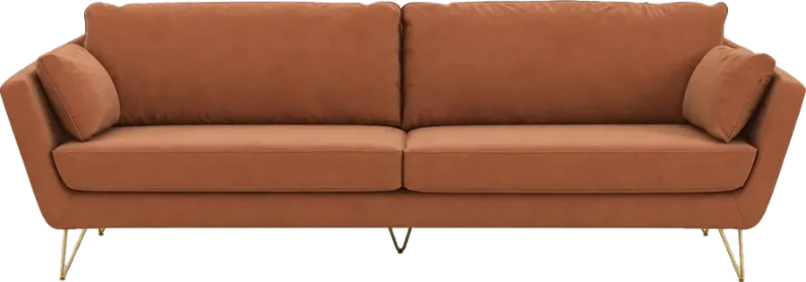 Canapé Topim La Redoute, vue en 3D à taille réelle