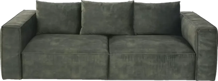 Canapé Barack Maisons du Monde, vue en 3D à taille réelle