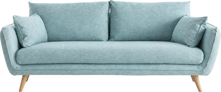 Canapé Creep Miliboo, vue en 3D à taille réelle