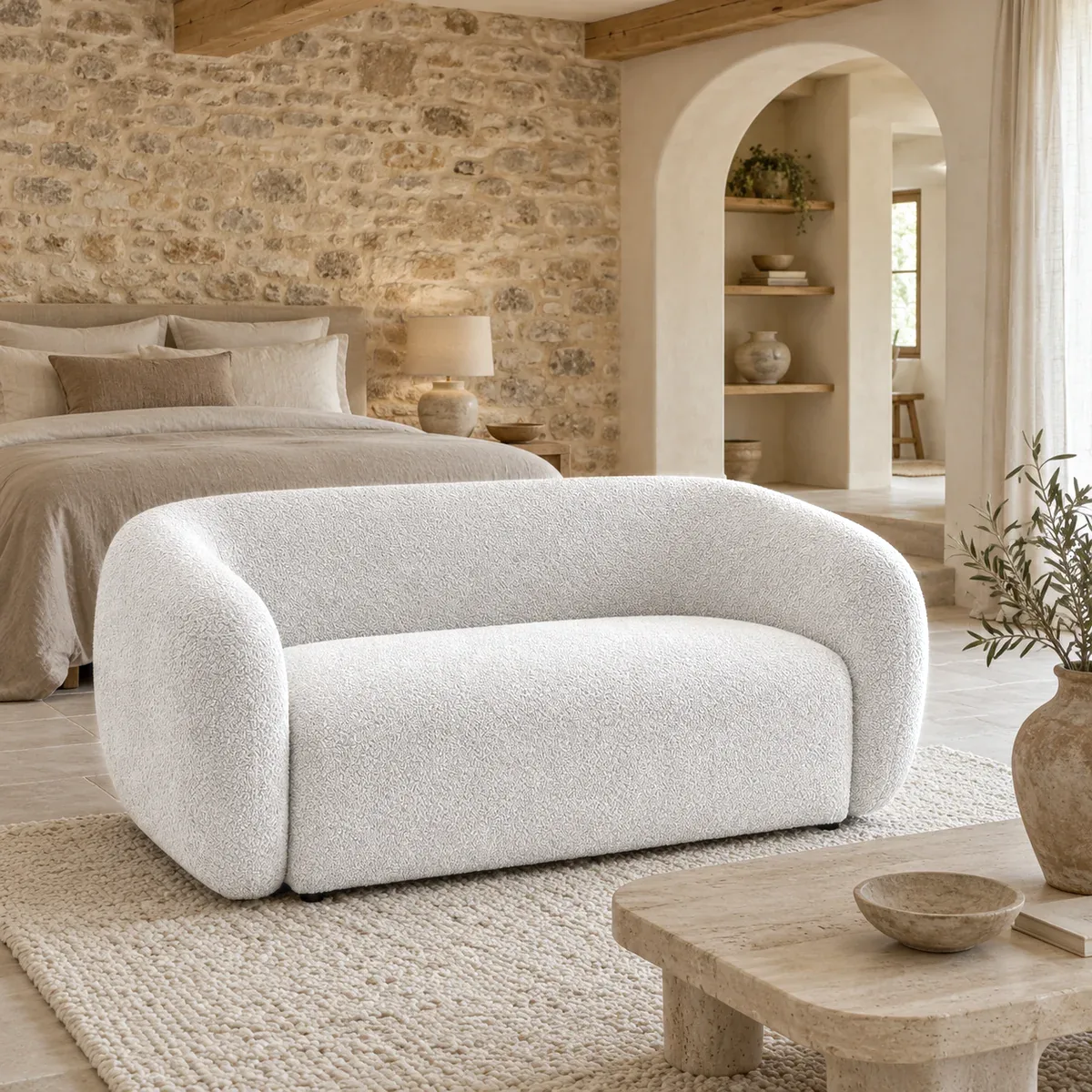 Quel canapé lit pour un couchage quotidien, canapé beige, canapé beige