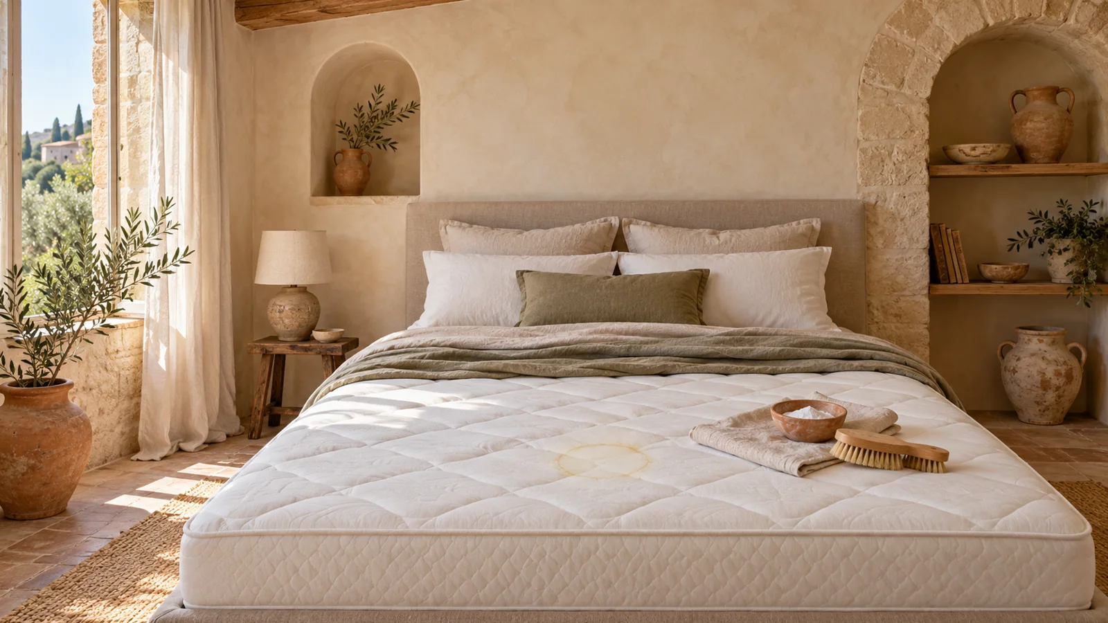 Illustration : Nettoyer un matelas : les bons gestes pour chaque tache