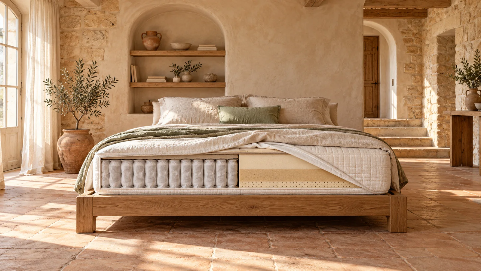 Illustration : Matelas à ressorts ou en mousse : les différences qui comptent