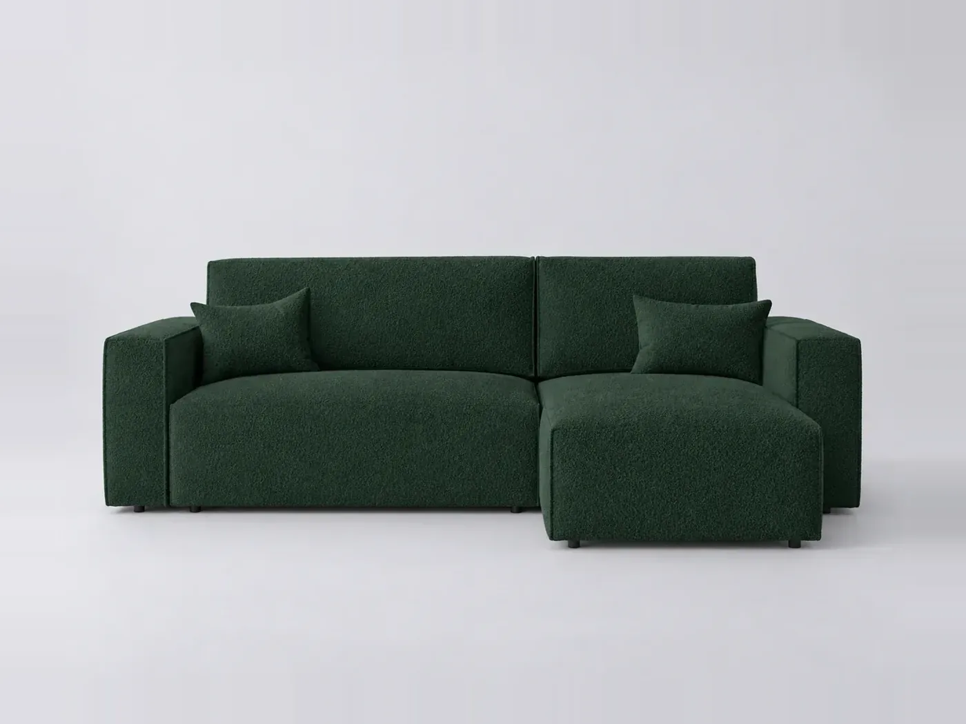 Canapé Clarisse Maisons du Monde, 3 places d'angle convertible réversible