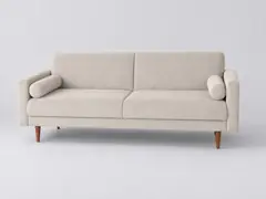 Canapé Livia Maisons du Monde, photo studio, 210 cm de large