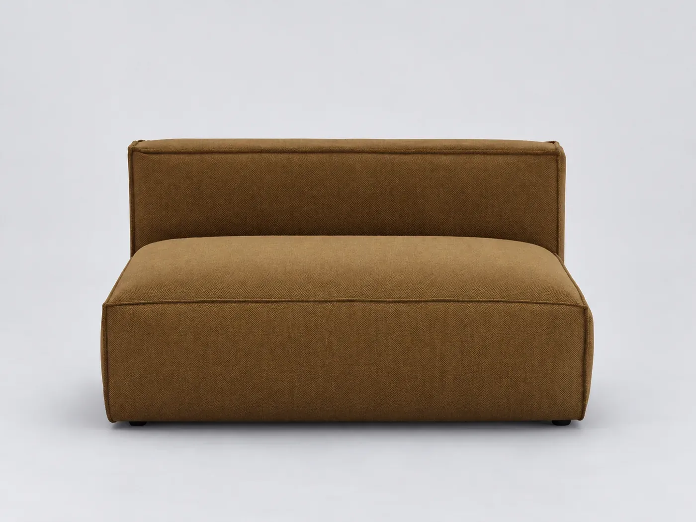 Canapé Seven La Redoute, 2 places modulable fixe, coloris caramel