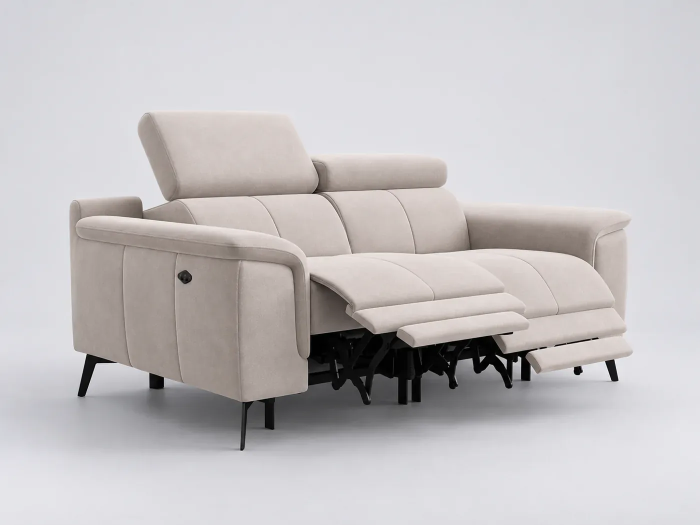 Canapé Fiero Maisons du Monde, 2 places droit fixe, coloris function_relax