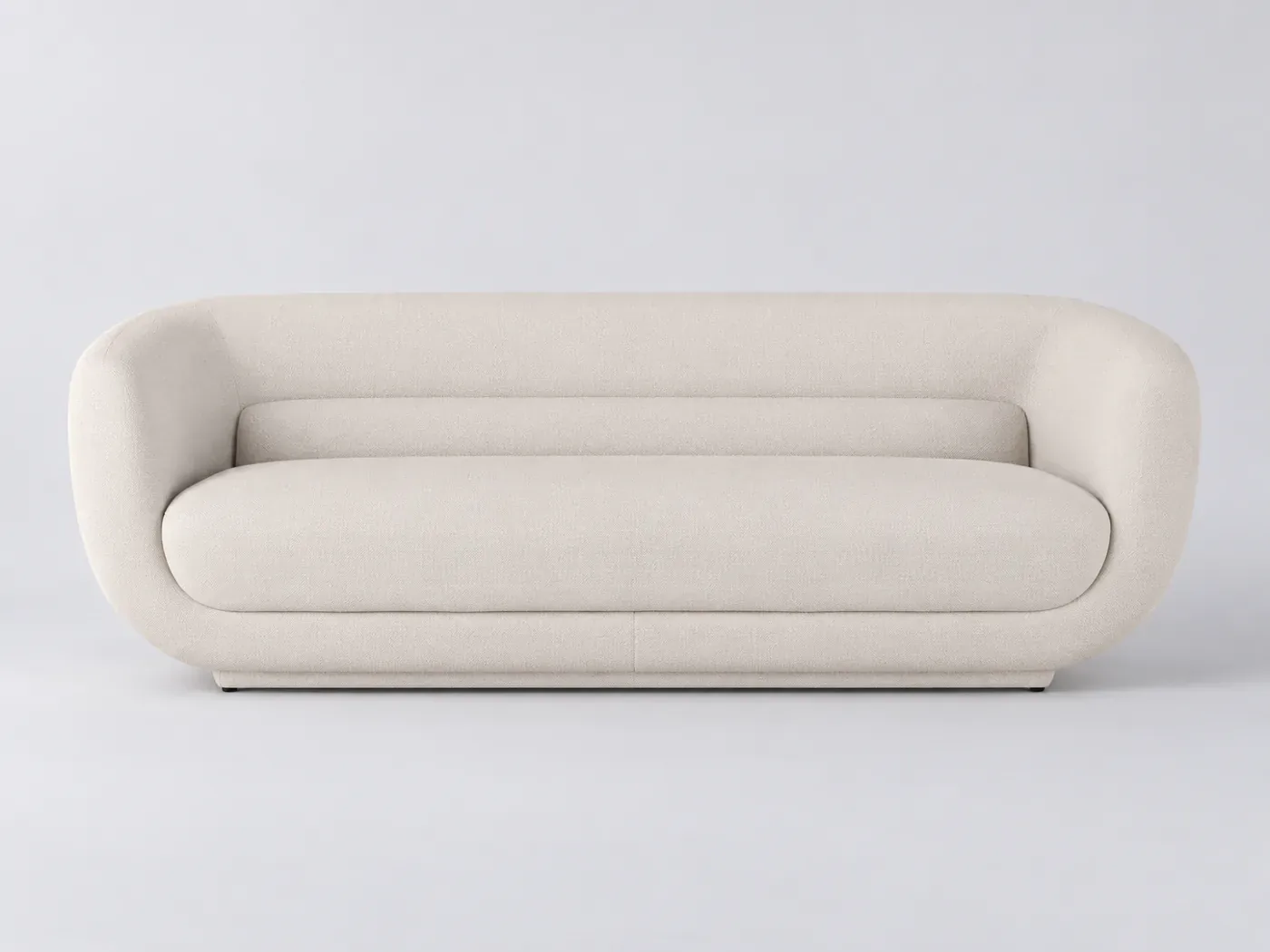 Canapé Flare Maisons du Monde, 3 places droit fixe