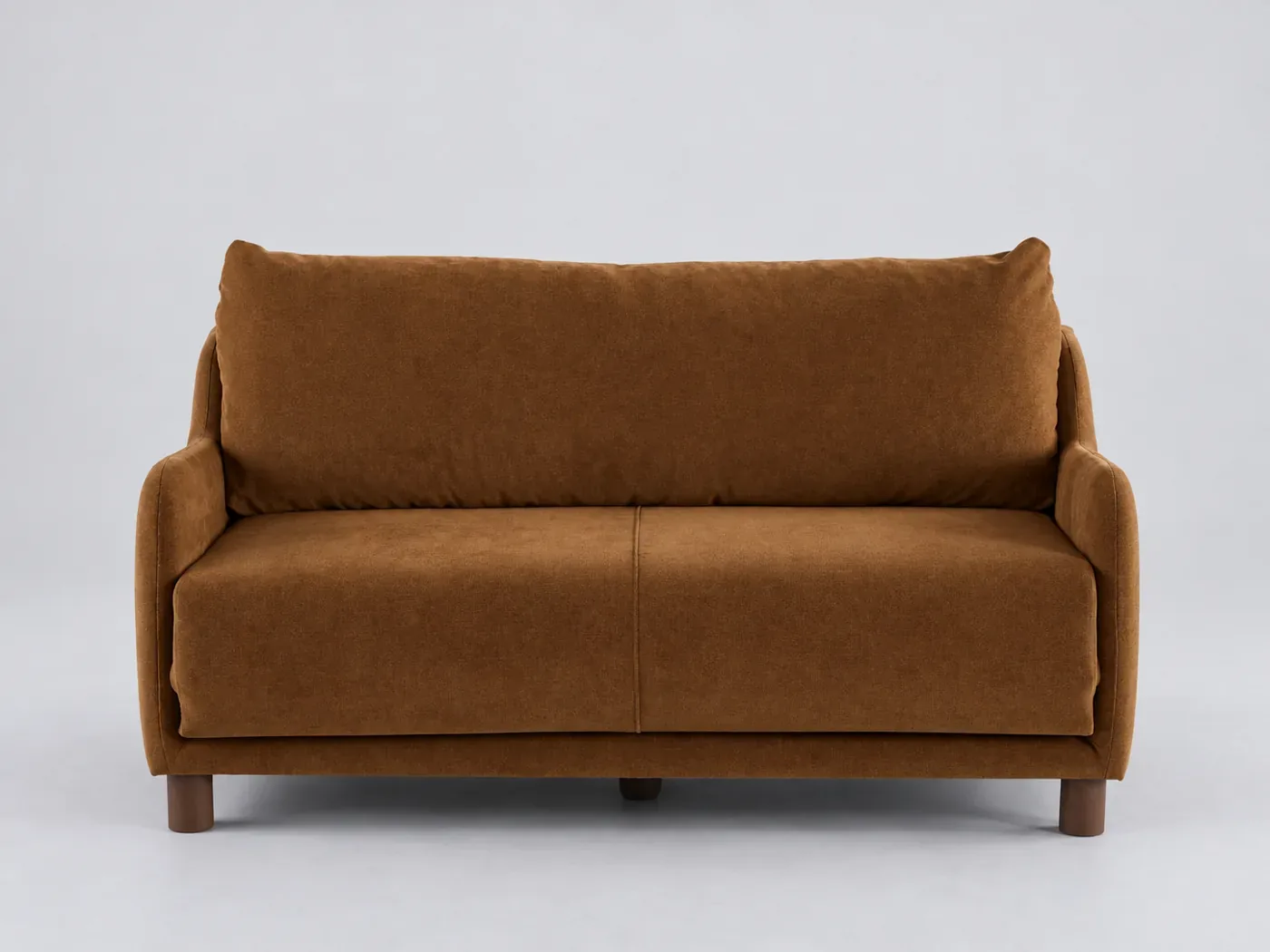 Canapé Colin Maisons du Monde, 2 places droit convertible, coloris coloris bronze