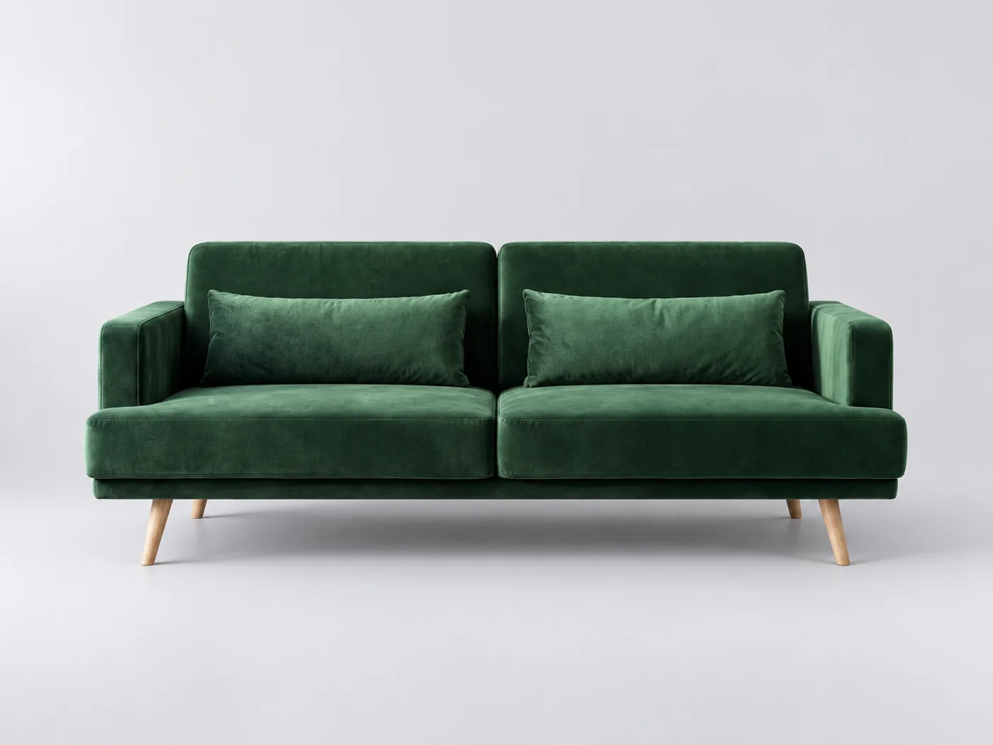 Canapé Elvis Maisons du Monde, 3 places droit convertible, velours