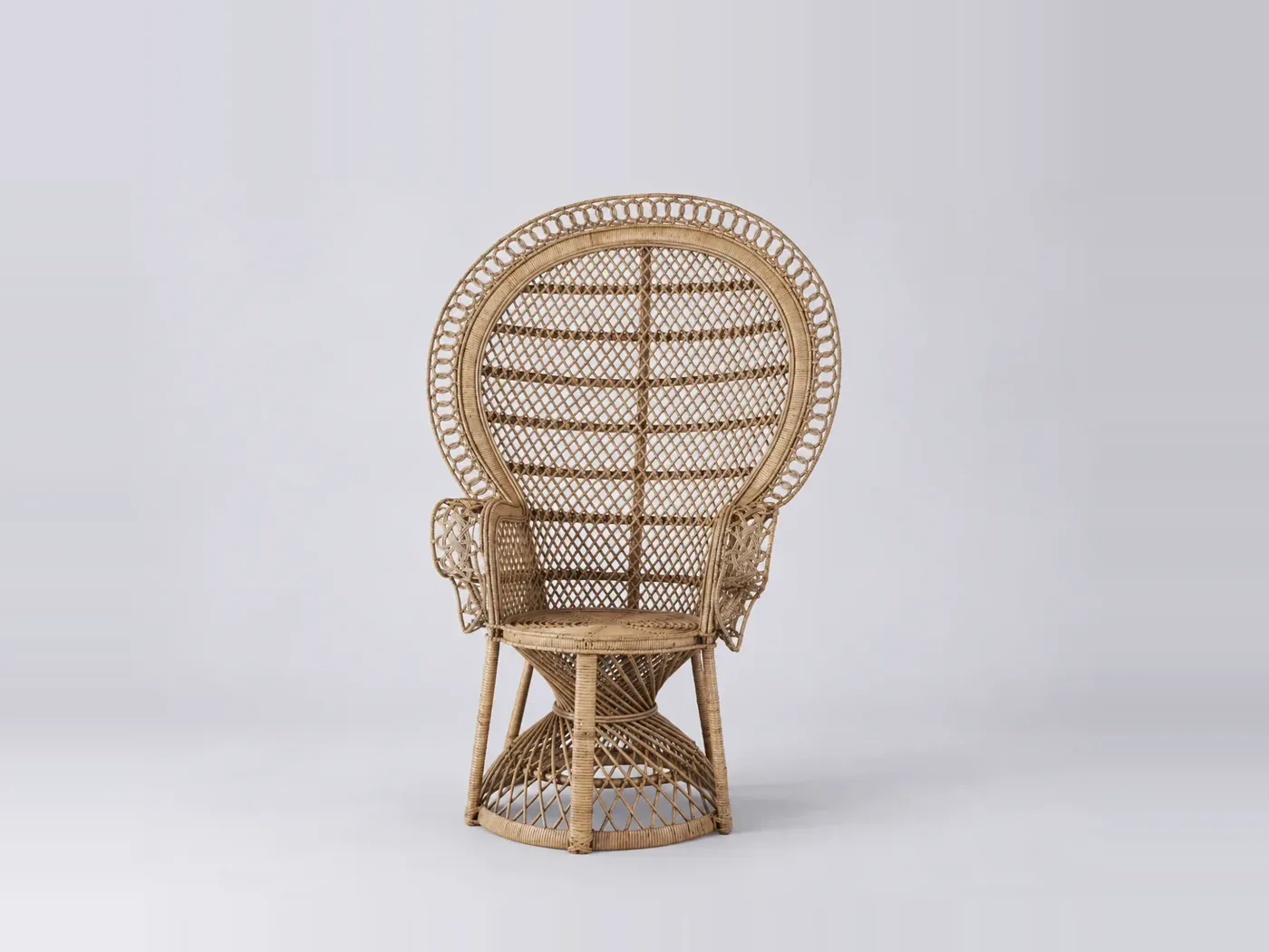 Fauteuil Emmanuelle Maisons du Monde, fauteuil, coloris rotin