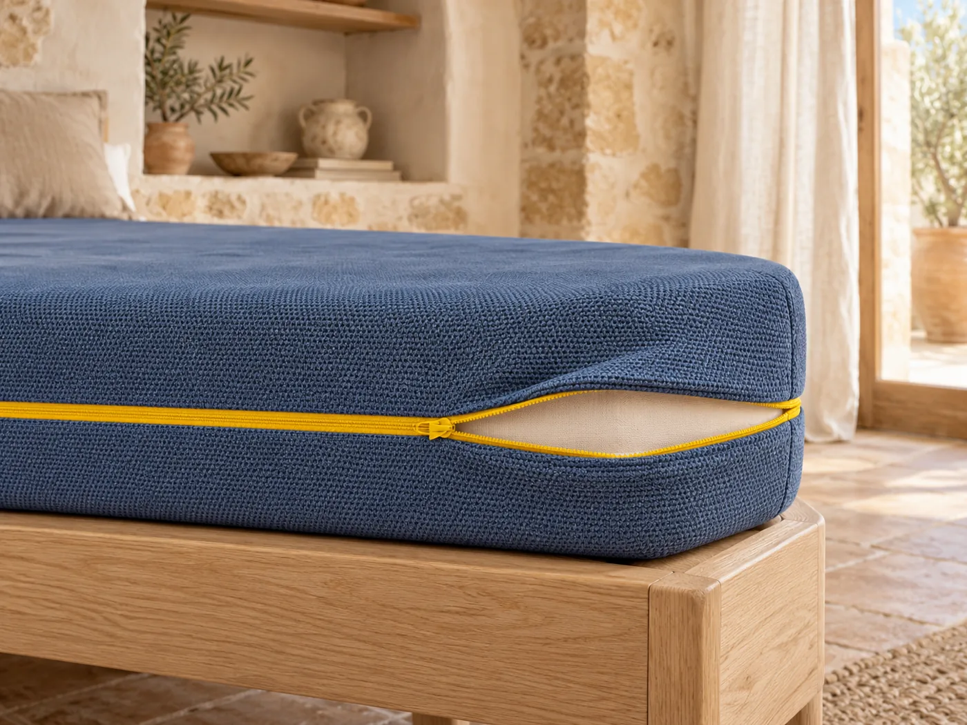 Matelas enfant et ado Grand Tedi Tediber, housse déhoussable et lavable