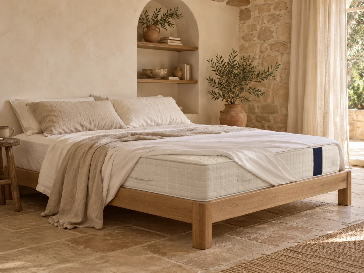 Matelas Grand Ours Tediber en situation dans une chambre